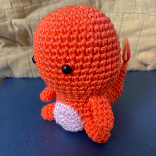 Amigurumi Chiarmander de Crochê - Fofura e Feito à Mão