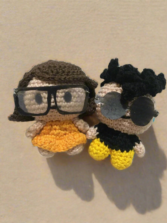 Amigurumi Personalizado: Envie Sua Foto e Receba um Boneco Exclusivo Feito à Mão